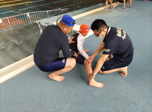 障害者アスリートマルチサポート事業　水泳競技練習会