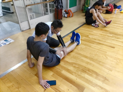 障害者アスリートマルチサポート事業　陸上競技練習会