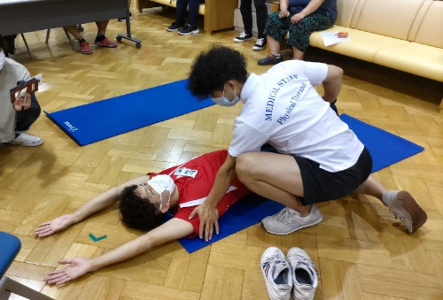 障害者アスリートマルチサポート事業　水泳競技練習会