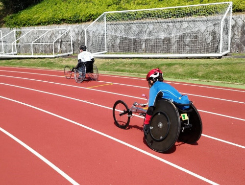 障害者アスリートマルチサポート事業　陸上競技練習会