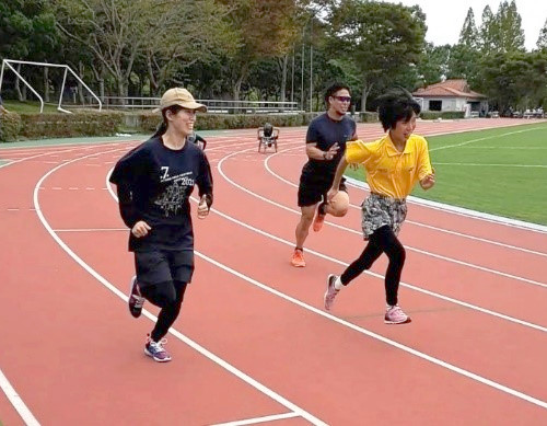 障害者アスリートマルチサポート事業　陸上競技練習会