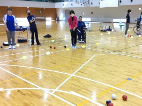 障害者アスリートマルチサポート事業　ボッチャ競技練習会、競技会
