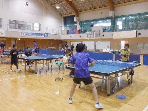 障害者アスリートマルチサポート事業　卓球競技練習会