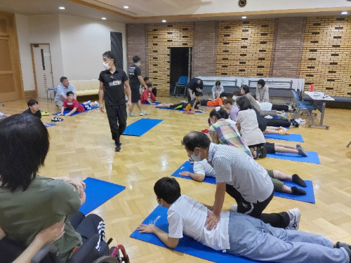 障害者アスリートマルチサポート事業　水泳競技練習会