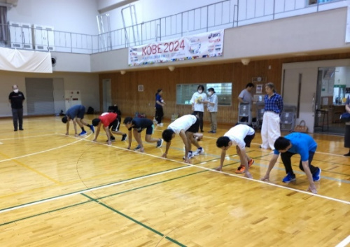 障害者アスリートマルチサポート事業　陸上競技練習会