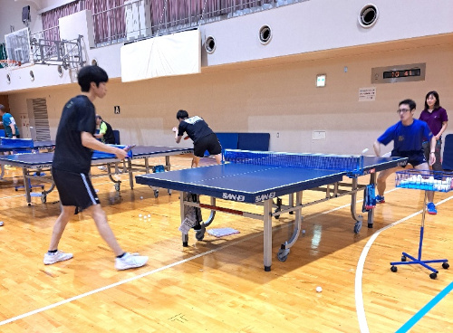 障害者アスリートマルチサポート事業　卓球競技練習会