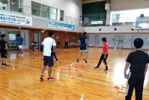 障害者アスリートマルチサポート事業　陸上競技練習会