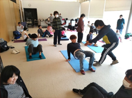 障害者アスリートマルチサポート事業　水泳競技練習会