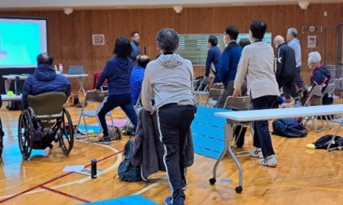 障害者アスリートマルチサポート事業　陸上競技練習会