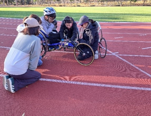 障害者アスリートマルチサポート事業　陸上競技練習会