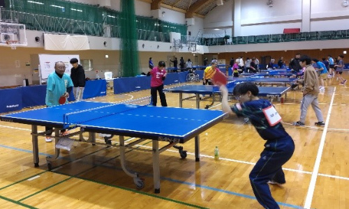 障害者アスリートマルチサポート事業　卓球競技練習会