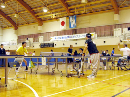 第6回兵庫県障害者のじぎくスポーツ大会(卓球)