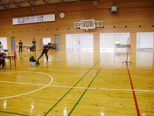 2012ふれあいスポーツ交流館地域交流フライングディスク大会