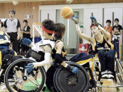 第26回のじぎく杯車いすツインバスケットボール大会