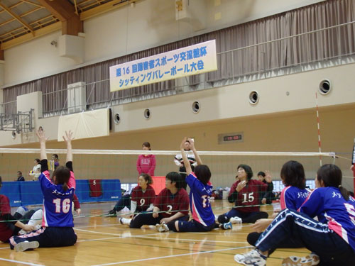 2015第16回障害者スポーツ交流館杯シッティングバレーボール大会