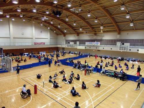 2015第16回障害者スポーツ交流館杯シッティングバレーボール大会