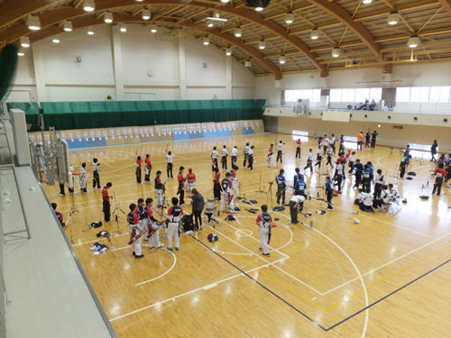 第39回のじぎく杯室内アーチェリー競技大会