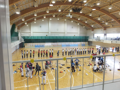 第39回のじぎく杯室内アーチェリー競技大会