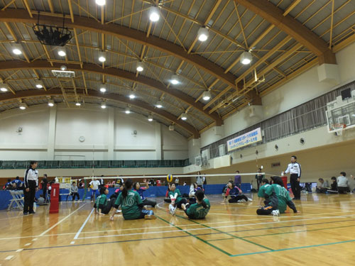 第17回のじぎく杯シッティングバレーボール大会