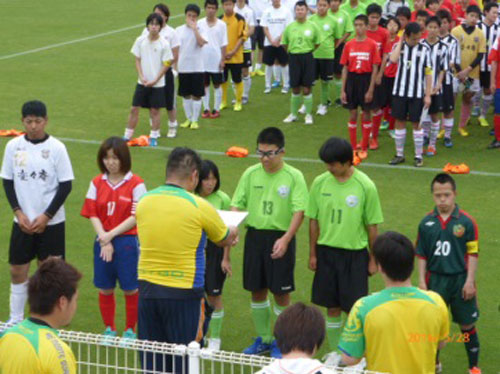 第10回兵庫県障害者のじぎくスポーツ大会(知的障害サッカー)