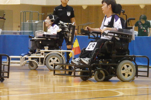 第4回兵庫県電動車椅子サッカー大会