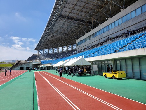 第15回兵庫県障害のじぎくスポーツ大会(陸上競技、フライングディスク)