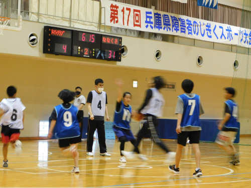 第17回兵庫県障害者のじぎくスポーツ大会(バスケットボール/知的)