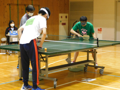 第17回兵庫県障害者のじぎくスポーツ大会(サウンドテーブルテニス)