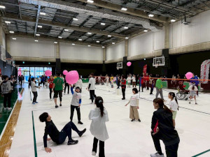 Smile Rally ふうせんバレーボールの様子