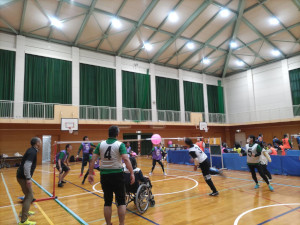 2025年度ふうせんバレーボール兵庫県大会の様子