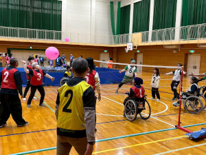 2025年度ふうせんバレーボール兵庫県大会の様子