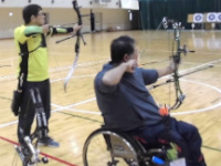 障害者アスリートマルチサポート事業　アーチェリー競技練習会
