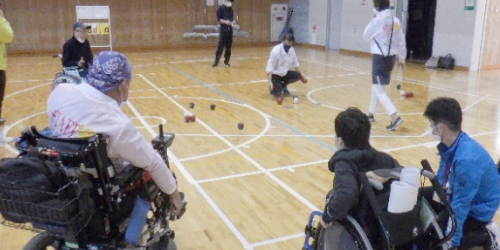 障害者アスリートマルチサポート事業　ボッチャ競技練習会