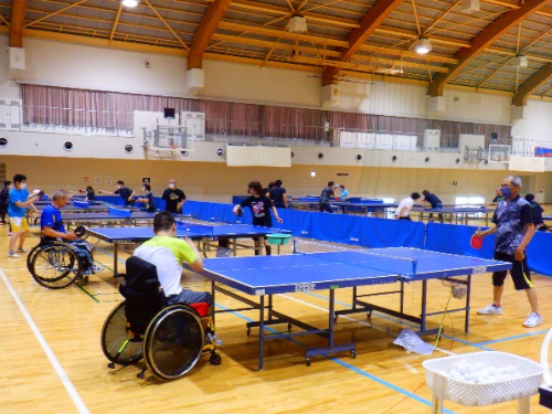障害者アスリートマルチサポート事業　卓球競技練習会