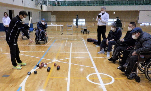 障害者アスリートマルチサポート事業　ボッチャ競技練習会