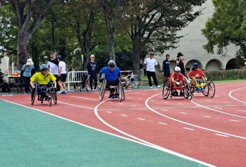 障害者アスリートマルチサポート事業　陸上競技練習会